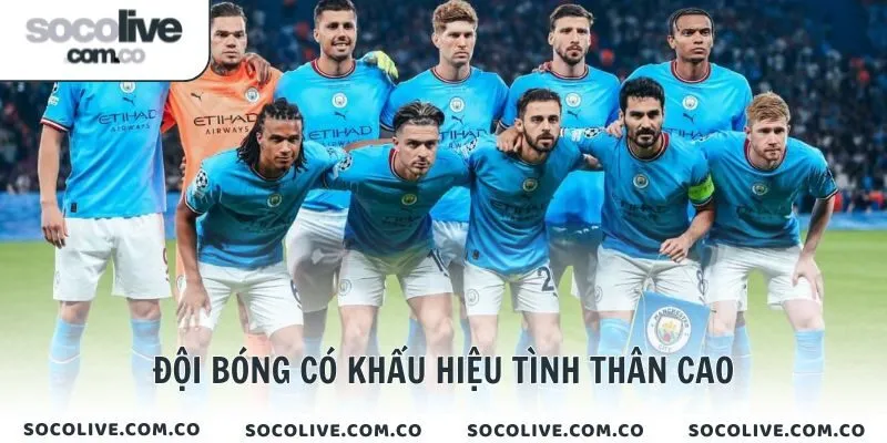 Đội bóng có khẩu hiệu tình thân cao
